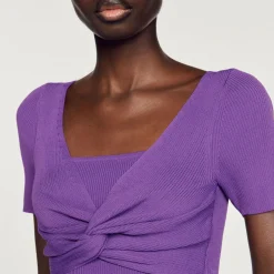 Hot Tied Cropped Sweater Women Sweaters & Cardigans