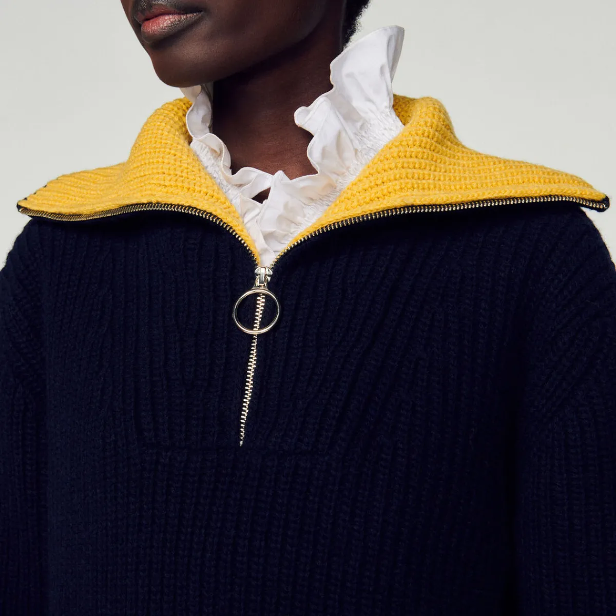 Fashion Trucker-Style Sweater Women Sweaters & Cardigans