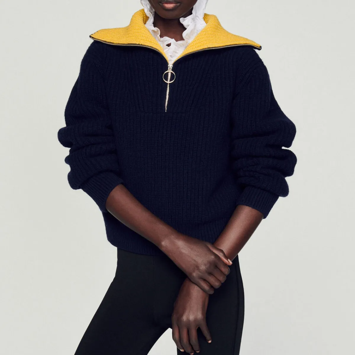 Fashion Trucker-Style Sweater Women Sweaters & Cardigans