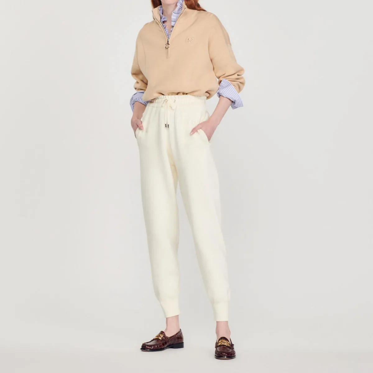 Store Trucker-Style Sweater Women Sweaters & Cardigans