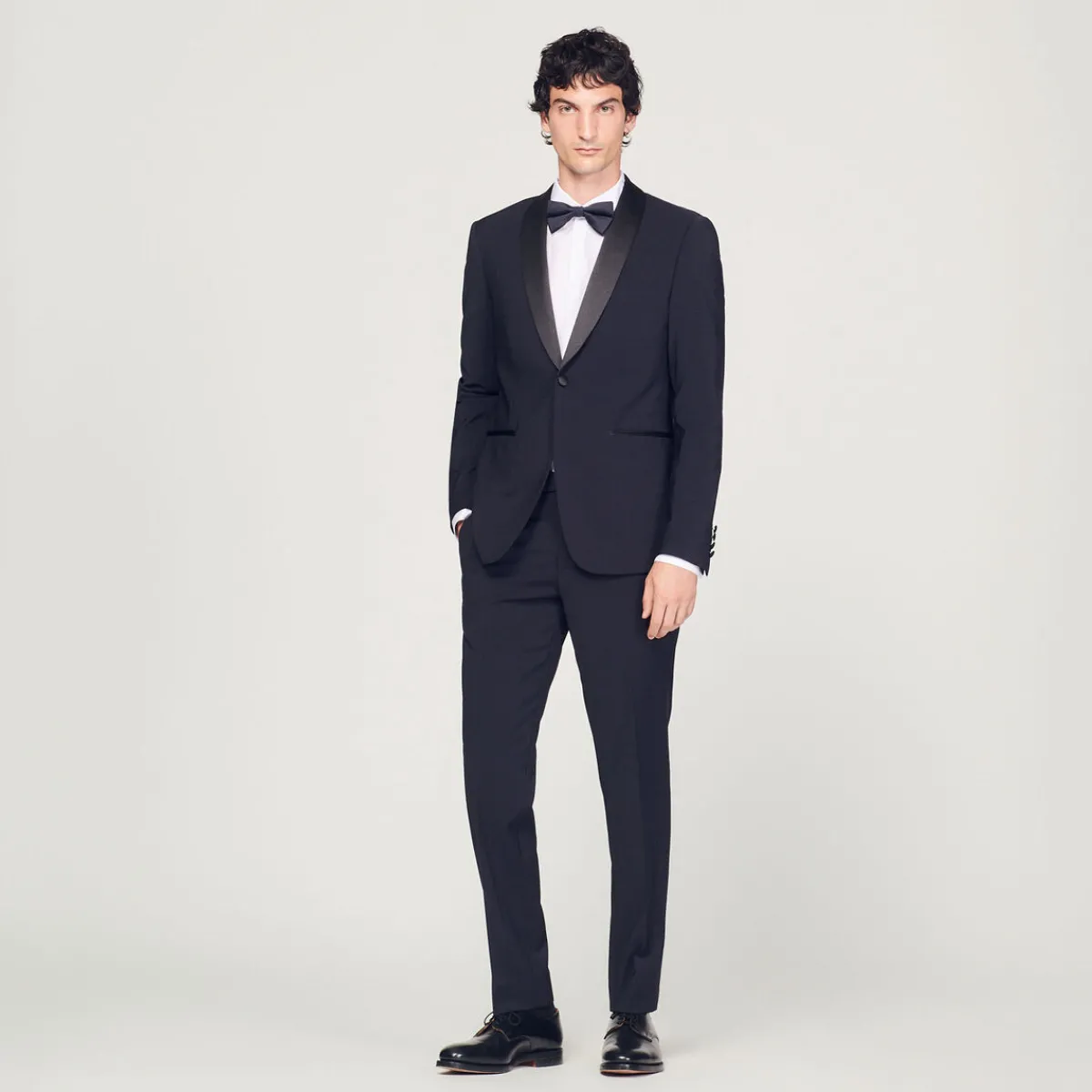 Store Tuxedo Jacket With Satin Men Suits & Blazers