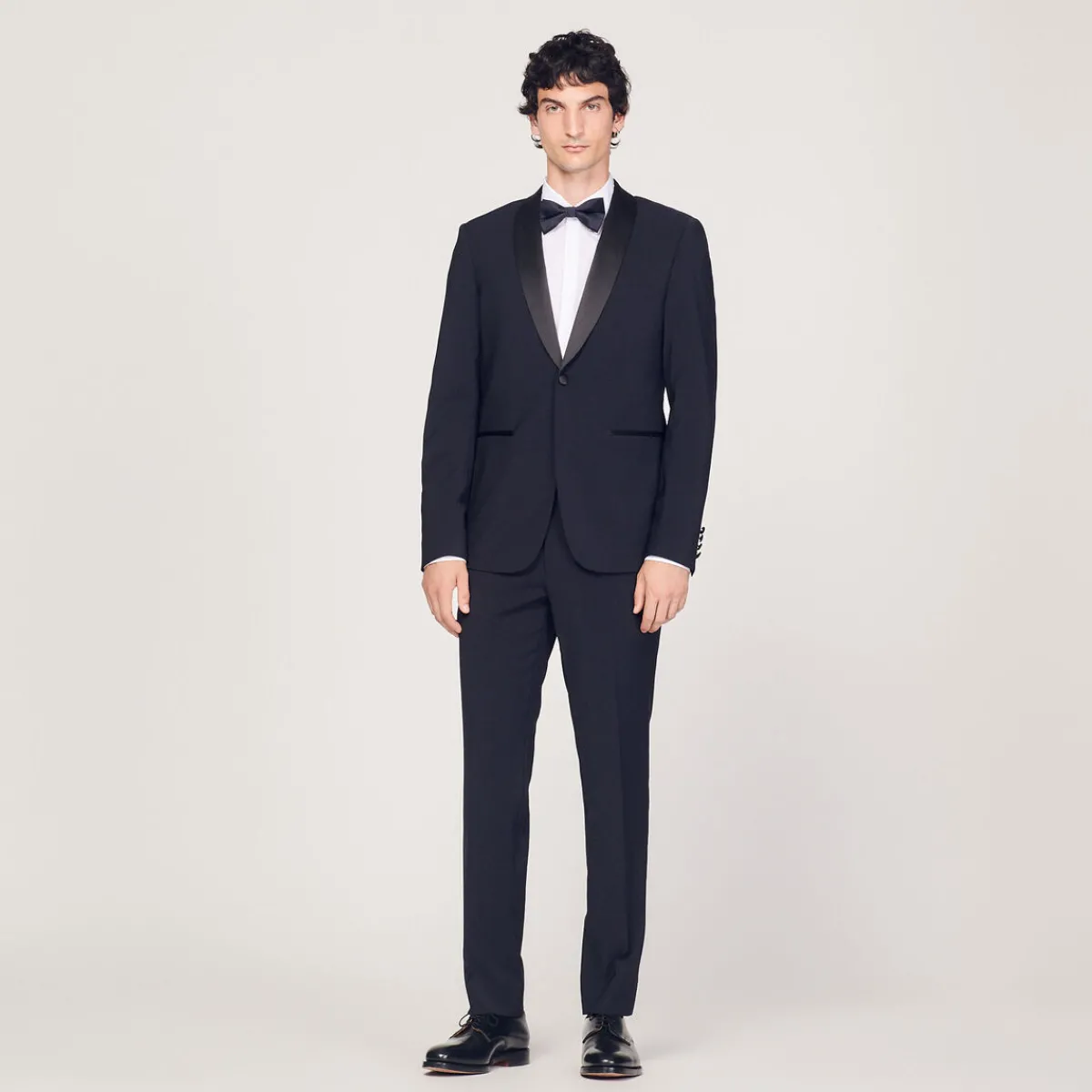 Store Tuxedo Jacket With Satin Men Suits & Blazers