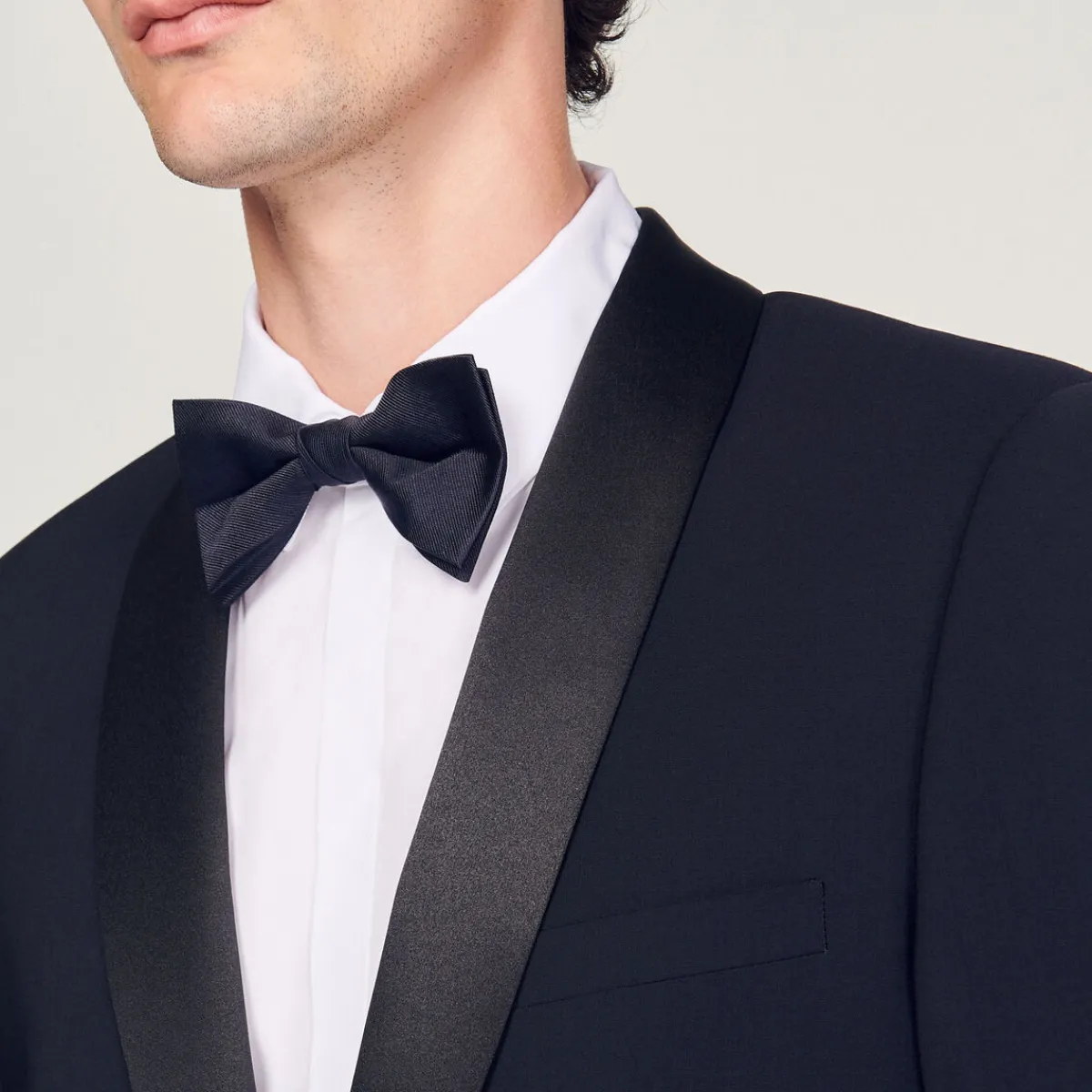 Store Tuxedo Jacket With Satin Men Suits & Blazers