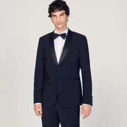 Store Tuxedo Jacket With Satin Men Suits & Blazers