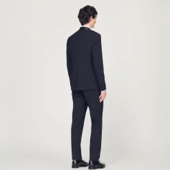 Store Tuxedo Jacket With Satin Men Suits & Blazers
