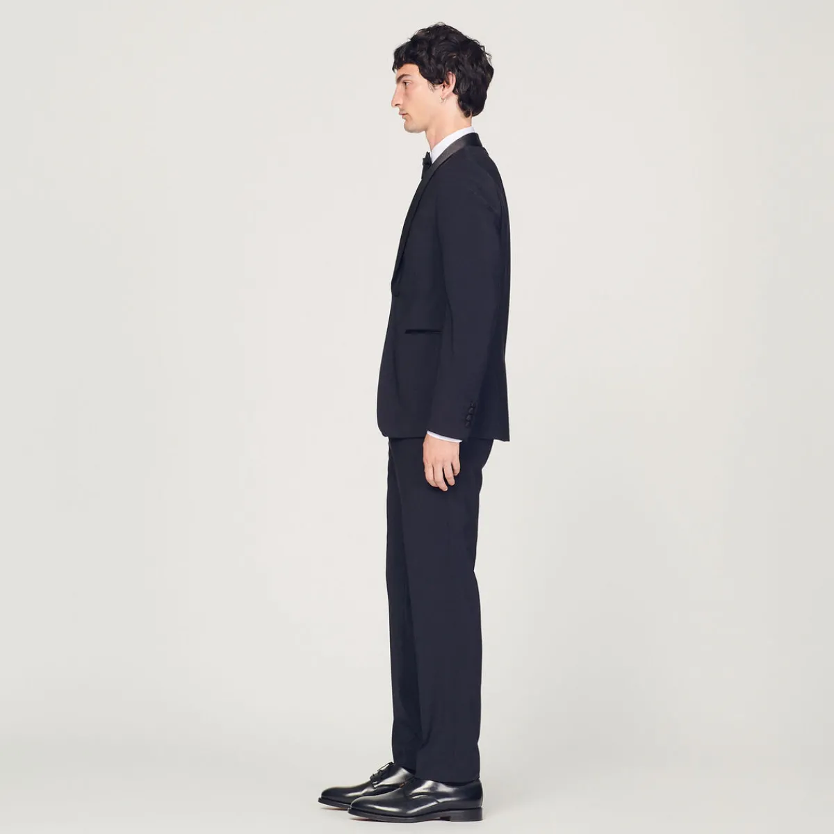 Store Tuxedo Jacket With Satin Men Suits & Blazers