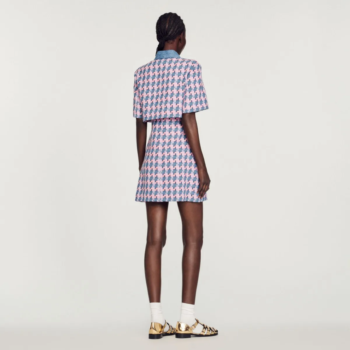 Online Tweed Dress Women Dresses