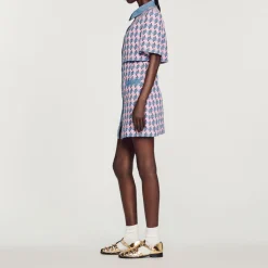 Online Tweed Dress Women Dresses