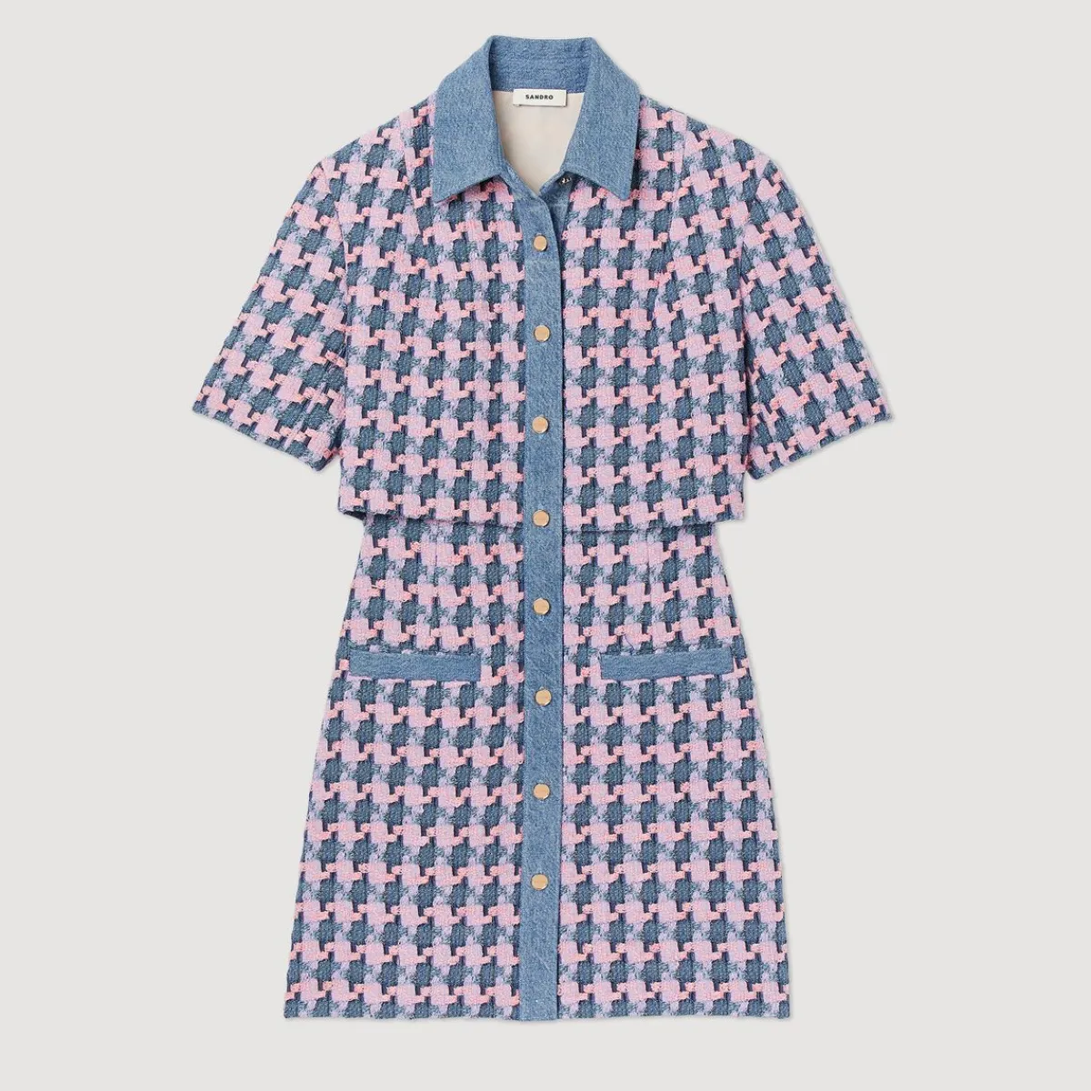 Online Tweed Dress Women Dresses