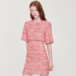 Cheap Tweed Dress Women Dresses