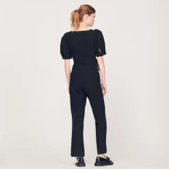 Outlet Tweed Jumpsuit Women Jumpsuits