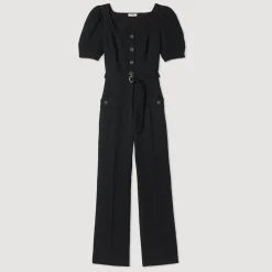 Outlet Tweed Jumpsuit Women Jumpsuits