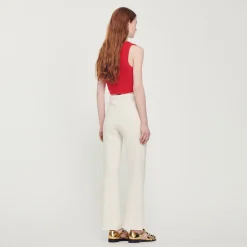 Flash Sale Tweed Pants Women Matching Sets