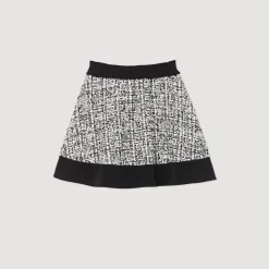 Sale Tweed Skater Skirt Women Matching Sets
