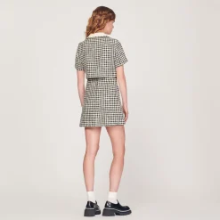 Shop Tweed Trompe L'&Oelig;Il Dress Women Dresses