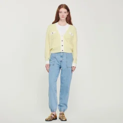 Sale Two-Tone Cardigan Women Sweaters & Cardigans