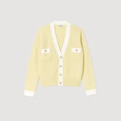 Sale Two-Tone Cardigan Women Sweaters & Cardigans