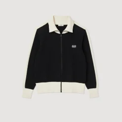 Best Sale Two-Tone Zip Cardigan Men Sweatshirts