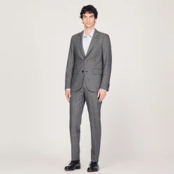 Shop Virgin Wool Suit Jacket Men Suits & Blazers