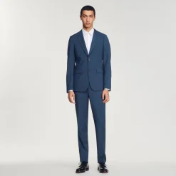 Cheap Virgin Wool Suit Jacket Men Suits & Blazers