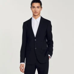 Fashion Virgin Wool Suit Jacket Men Suits & Blazers