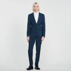 Discount Virgin Wool Suit Jacket Men Suits & Blazers