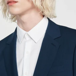 Discount Virgin Wool Suit Jacket Men Suits & Blazers