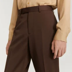 Outlet Virgin Wool Suit Pants Men Suits & Blazers