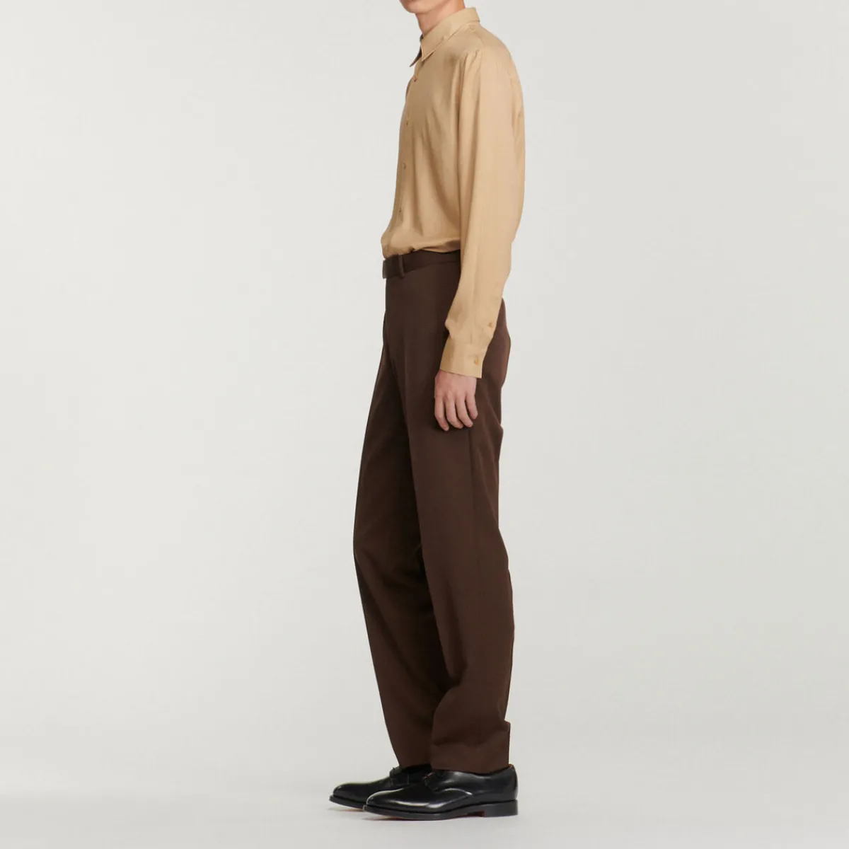 Outlet Virgin Wool Suit Pants Men Suits & Blazers