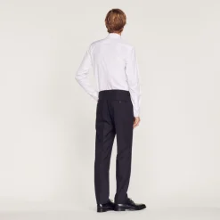 Clearance Virgin Wool Suit Pants Men Suits & Blazers
