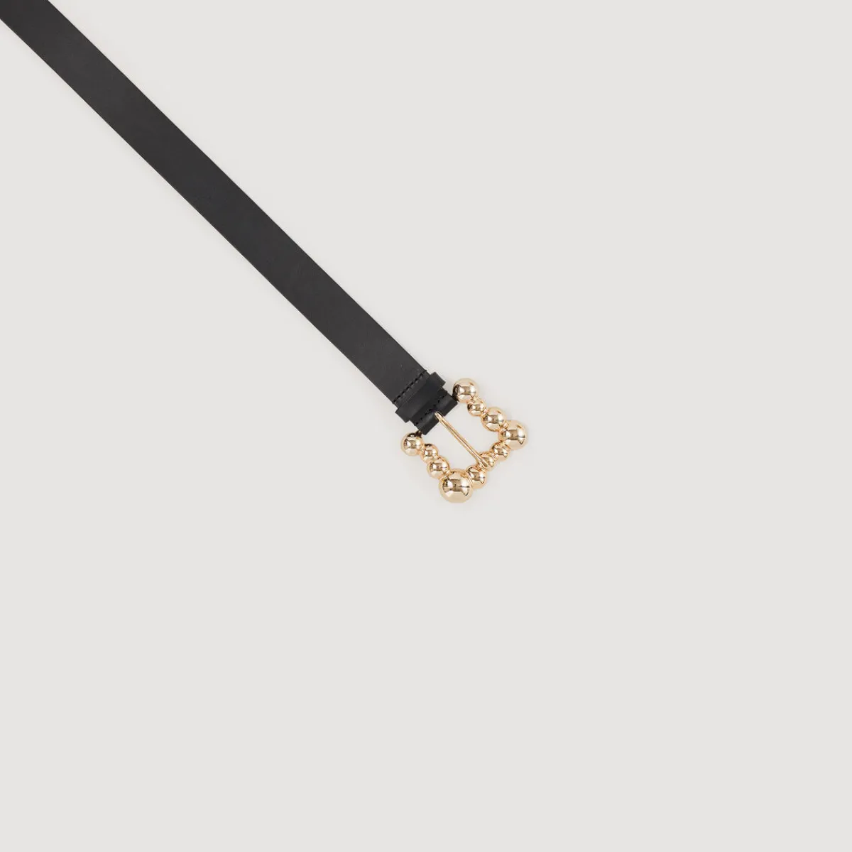 New Wide Leather Belt With A Square Buckle Women Belts