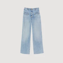 Cheap Wide-Leg Jeans Women Jeans