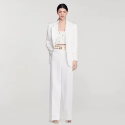Fashion Wide-Leg Pants Women Matching Sets