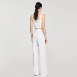 Fashion Wide-Leg Pants Women Matching Sets