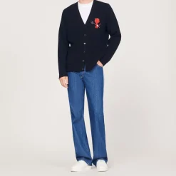 Fashion Wool And Cashmere Hot Stuff Cardigan Men Sweaters & Cardigans