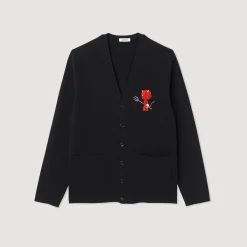 Fashion Wool And Cashmere Hot Stuff Cardigan Men Sweaters & Cardigans