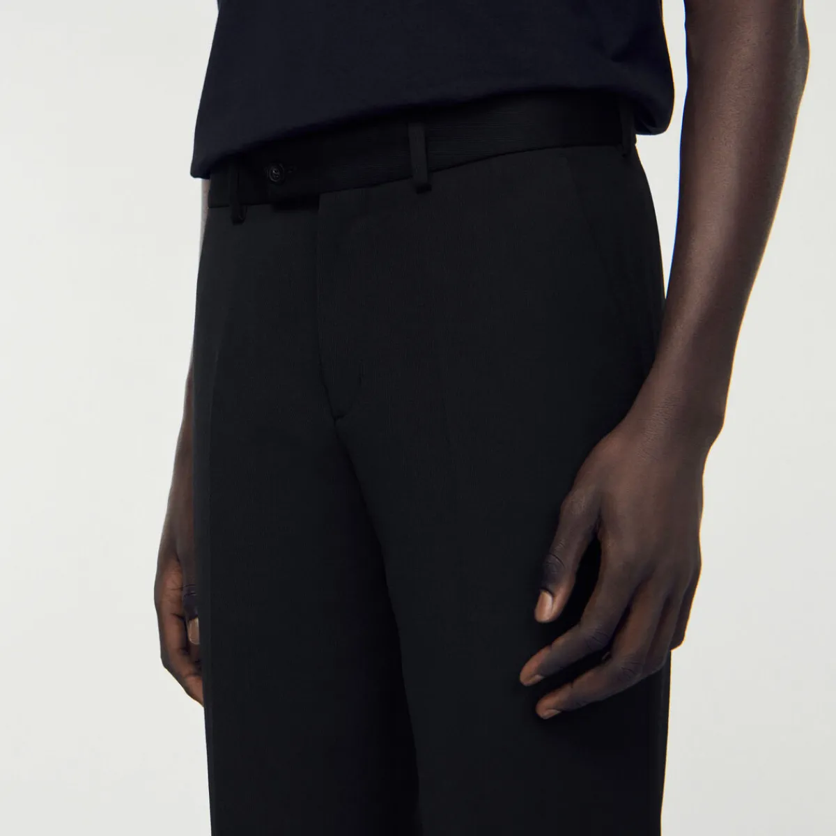 Fashion Wool Blend Pants Men Pants & Shorts