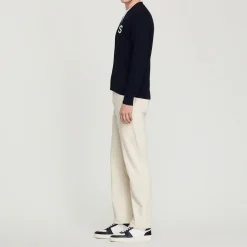 Hot Wool Cardigan With S Patch Men Sweaters & Cardigans