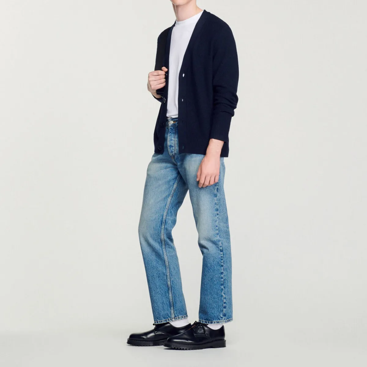 Outlet Wool Cardigan Men Sweaters & Cardigans