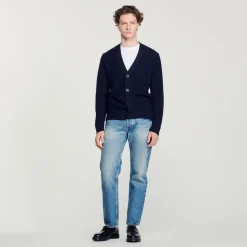 Outlet Wool Cardigan Men Sweaters & Cardigans
