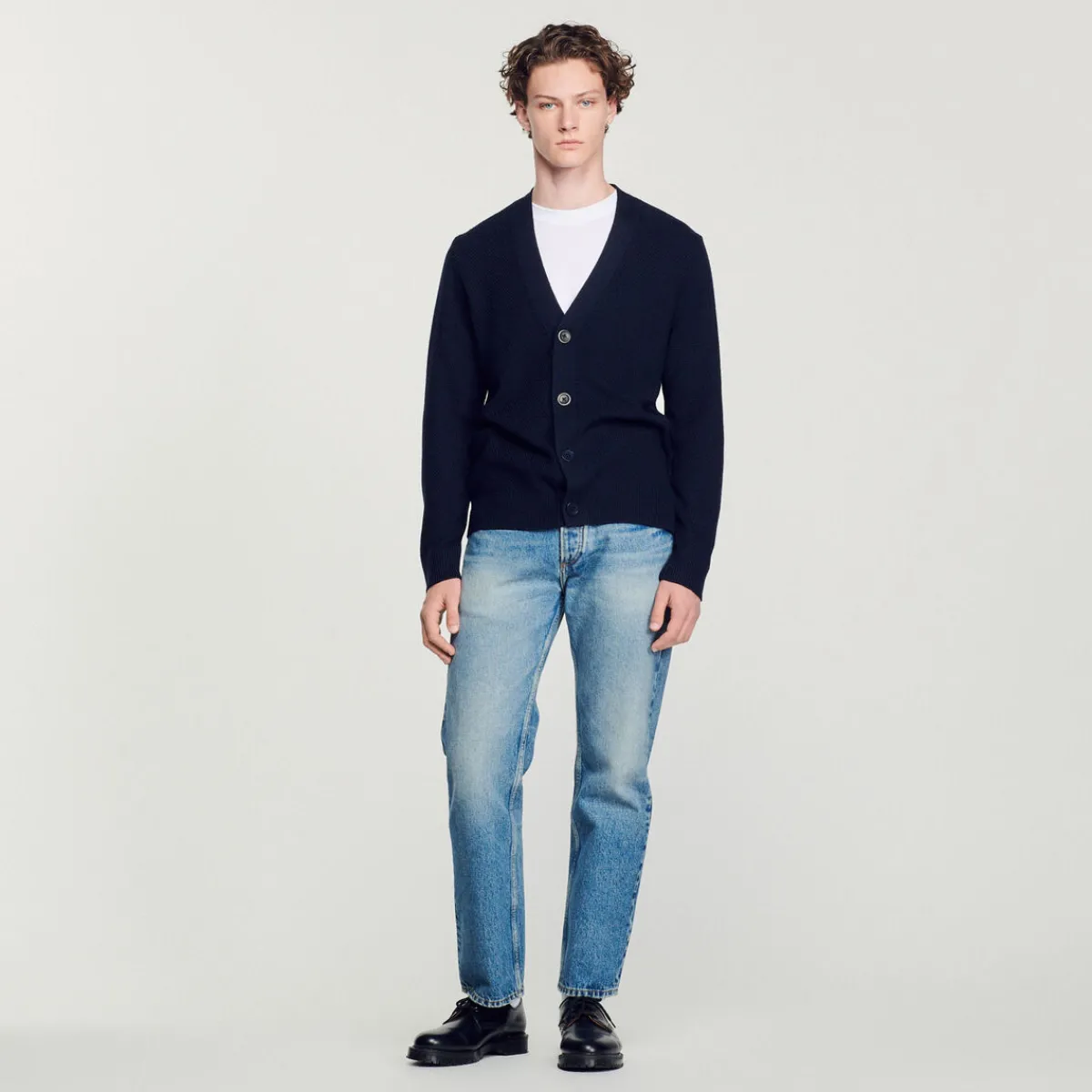 Outlet Wool Cardigan Men Sweaters & Cardigans