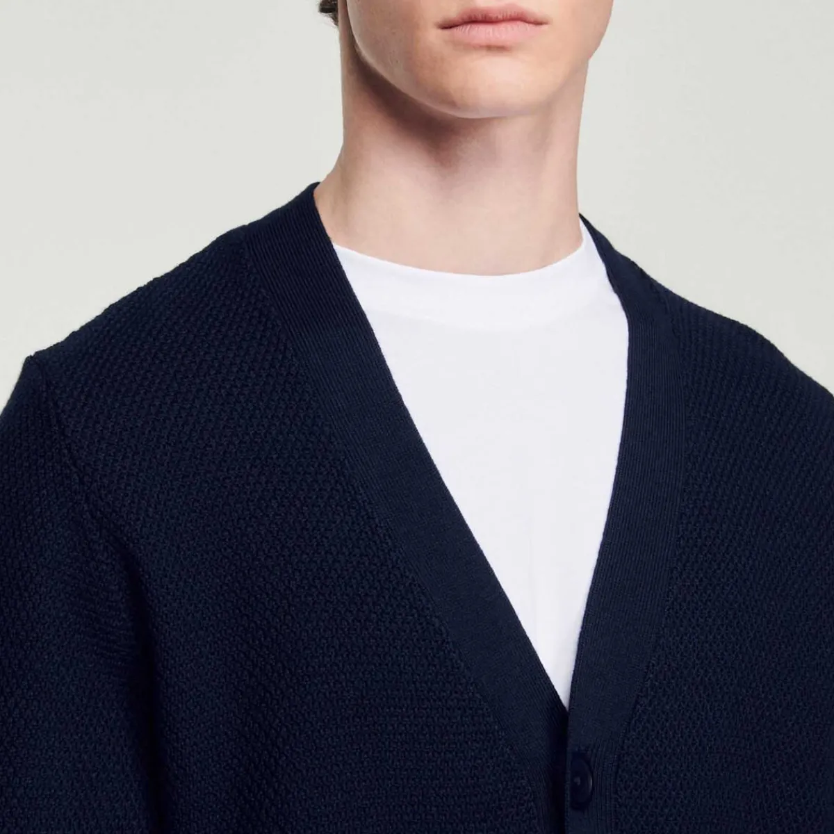 Outlet Wool Cardigan Men Sweaters & Cardigans