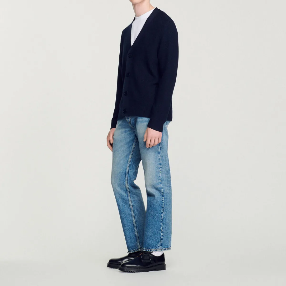 Outlet Wool Cardigan Men Sweaters & Cardigans