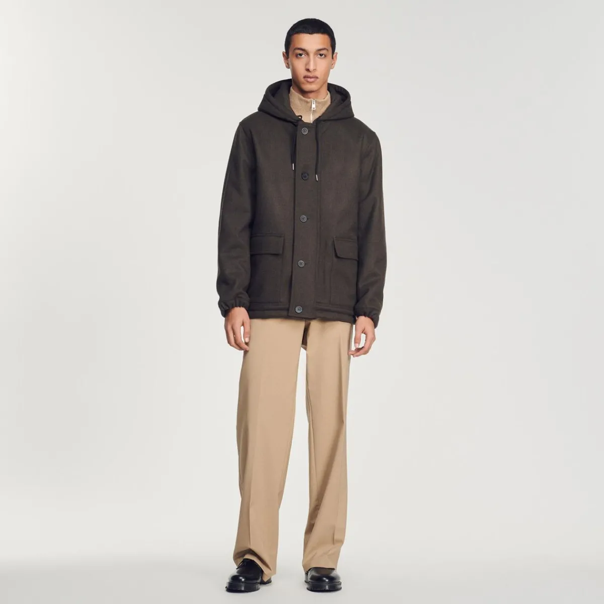 Store Wool Cloth Coat Men Coats