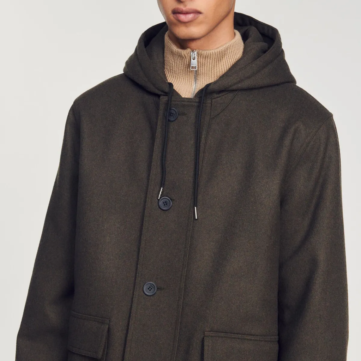 Store Wool Cloth Coat Men Coats