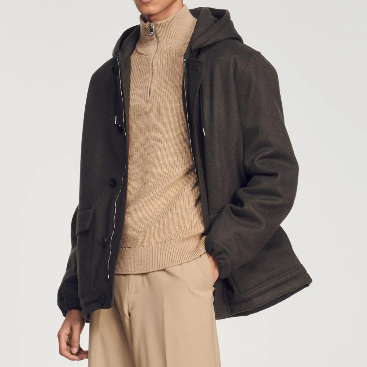 Store Wool Cloth Coat Men Coats