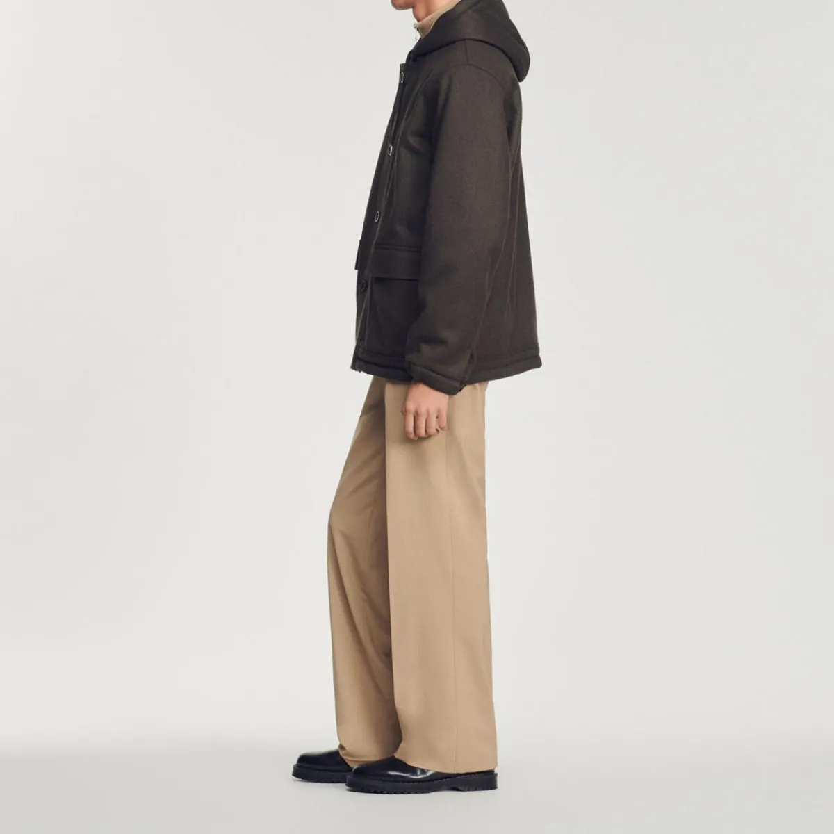 Store Wool Cloth Coat Men Coats