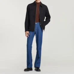 Store Wool Overshirt Men Jackets