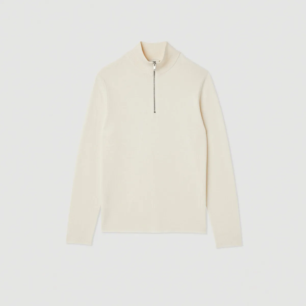 Online Wool Sweater With Zipped Collar Men Sweaters & Cardigans