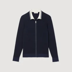 Online Zipper Cardigan Men Sweatshirts